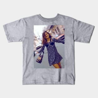 Beautiful Woman Fashion Photography, Ralu Kids T-Shirt